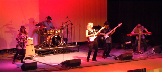 Laurie Morvan Band headlines Rockin' on Heaven's Door at the Hawkins Amphitheater in Reno, NV