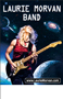 Laurie Morvan Band GRAVITY Poster with white space