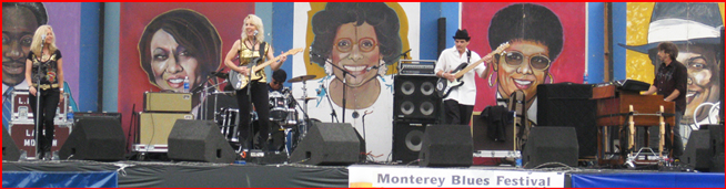 Laurie Morvan Band rocks the Monterey Bay Blues Festival