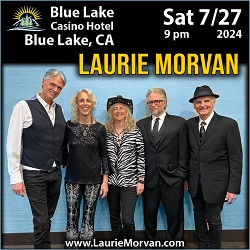 Laurie Morvan rocks the blues at Blue Lake Casino in California on July 27, 2024.
