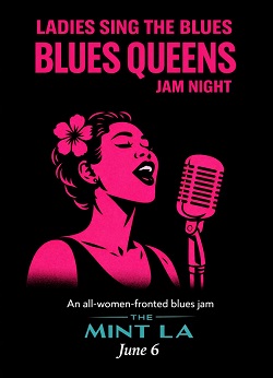 Laurie Morvan in special appearance at Ladies Sing the Blues at The Mint LA on June 6, 2026.