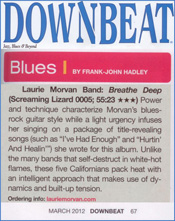 Downbeat reviews Breathe Deep by the Laurie Morvan Band