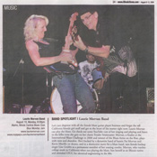 Illinois Times Band Spotlight Laurie Morvan Band