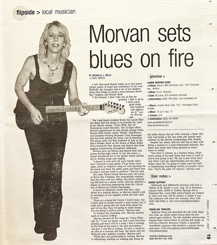 LA.com Magazine article July 27, 2007