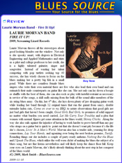 Fire It Up! cd review on Blues Source - Laurie Morvan Band