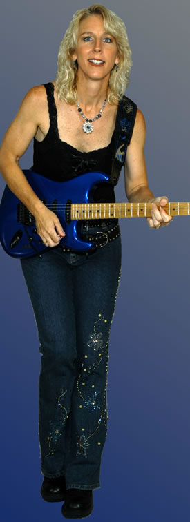 Laurie Morvan plays Hot Modern Blues Rock